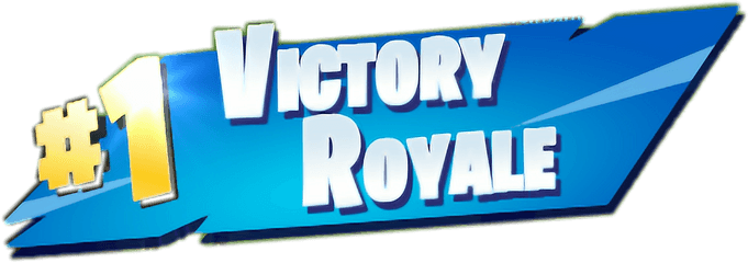 1 Victory Royale Freetoedit - Fortnite Victory Royale Sticker Png