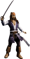 Captain Jack Sparrow - Fictional Character Png