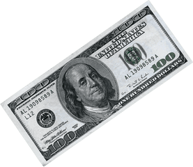 Dollar Bill Png Transparent Images - 100 Dollar Bill Png