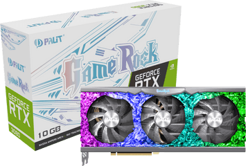 Palit - Rtx3080gamerock Kitguru Palit Rtx 3070 Gamerock Png