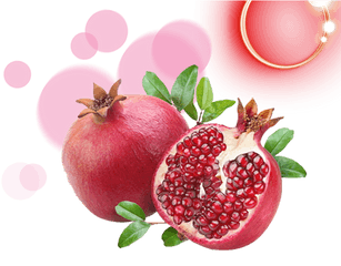 Pomegranate Juice Dried Fruit - Clipart Transparent Pomegranate Png