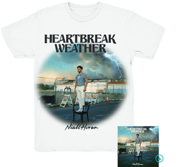 Heartbreak Weather White T - Heartbreak Weather Png