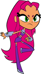 Library Of Teen Titan Banner Free - Teen Titans Go Starfire Png