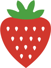 Strawberry Fruit Icon Png And Svg - Strawberry Vector Icons Free