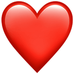 Heart Emoji Png Transparent Picture - Transparent Background Red Heart Emoji