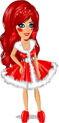 Download Hd My Msp Christmas Star - Msp Character Png Christmas