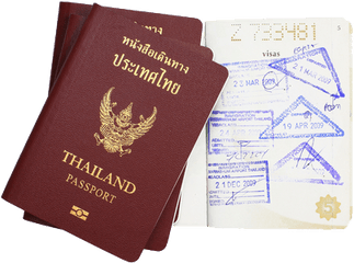 Thai Passport Png 3 Image - Pass Port Thai Png