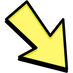 Download Hd Yellow Arrow Transparent Background - Arrow For Youtube Thumbnail Png