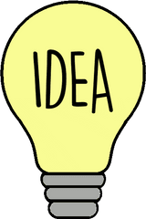 Lightbulb Clipart Makes Sense - Transparent Animated Gif Light Bulb Png