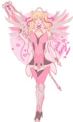 Pink Mercy Overwatch Png - Pink Mercy Overwatch Png