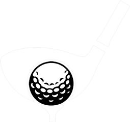 Willow Ridge Golf U2013 Course And Restaurant - Black And White Golf Logo Png