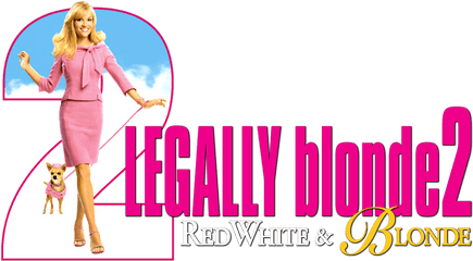 Red White Blonde - Legally Blonde 2 Logo Png