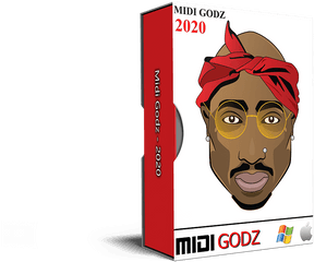 2pac Type Midi Kit - Illustration Png