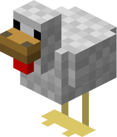 Minecraft Chicken Png