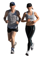 Person Athlete Jogging Free Download PNG HD