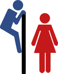 Unisex Toilet Bathroom - Toilet Signs Png