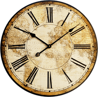 Antique Clock Free PNG HQ