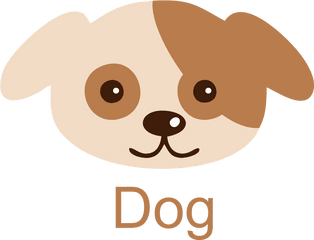 Dog Face Icon Clipart Free - Dog Face Clipart Png