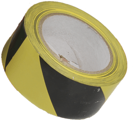 Hazard Tape Yellow Black Stage Depot - Circle Png