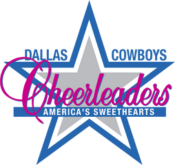 Dallas Cowboys Cheerleaders - Dallas Cowboys Cheer Logo Png