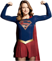 Supergirl Transparent Background - Supergirl Flash And Arrow Crossover Png