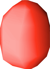 Birdu0027s Egg - Osrs Wiki Red Orange Easter Egg Clipart Png