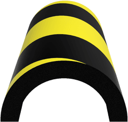 Half - Circle Pipe Bumper Vertical Png