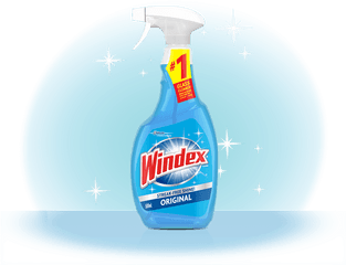 Windex Original Glass Cleaner - Windex Png