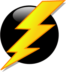 Black Lightning Bolt Logo - Clipart Best Lightning Bolt Clipart Png