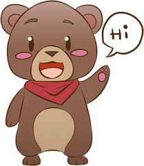 Cute Cartoon Animals Stickers By Jallal Mu0027barki - Cartoon Animal Pictures With Messages Png