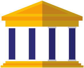 Classical University Building Icon - Icon University Vector Png