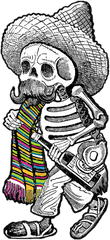 Day Of The Dead Png - Day Of The Dead Art JosÃ© Guadalupe Calaveras Jose Guadalupe Posada Obras