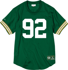 Number Mesh Crew Green Bay Packers - Pro Football Hall Of Fame Png