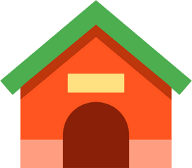 Dog House Icon - Vertical Png