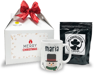 Christmas Gift Box Png - Merry Gift Christmas Holiday Magic Mug