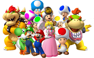 Toy Wallpaper Bros Mario Computer 64 Super - Free PNG