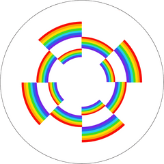 Rainbow Circle - Circle Png