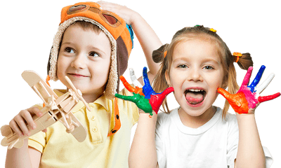 Download Children Playing - Children In Playschool Full Play School Kids Images Hd Png