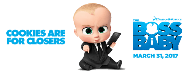 Boss Baby Clipart Transparent - Baby Boss Cookies Are For Closers Png