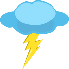 Lightning Clip Art - Clipart Picture Of Lightning Png Lightening Images Clip Art