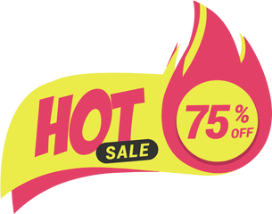 Discount Up 75 Off Label Png - Discount Label Sale Png