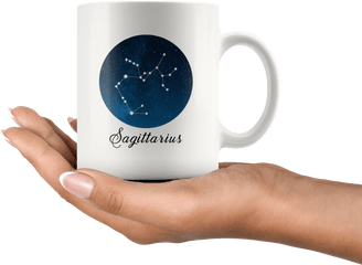 Sagittarius Constellation Mug - Mug Png