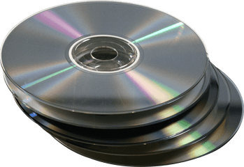 Stack Compact Disc Transparent Png - Cd Png