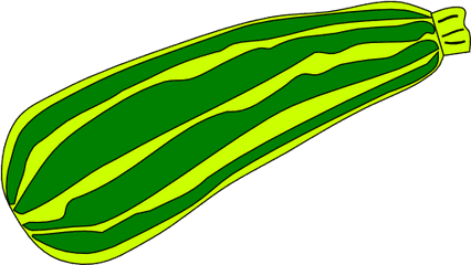 Royalty Free Public Domain Clipart - Zucchini Clip Art Png