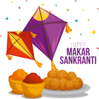 Makar Sankranti Cone Food Cuisine For Happy Destinations - Free PNG