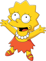 Homer Art Bart Area Lisa Simpson - Free PNG