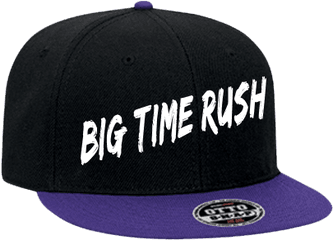 Big Time Rush Hat Snapback Flat Bill - Baseball Cap Png