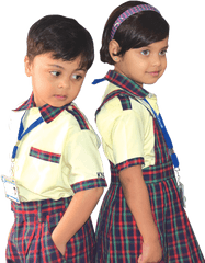 Kids National Play School - School Children With Uniform Png