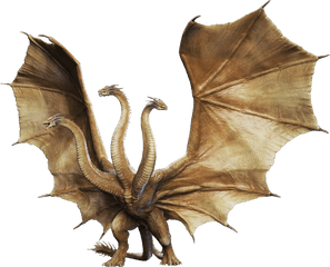 Cretaceous King Ghidorah Transparent Background Png Mart - Godzilla King Of The Monsters King Ghidorah Png
