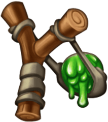 Slingshot - Cartoon Png